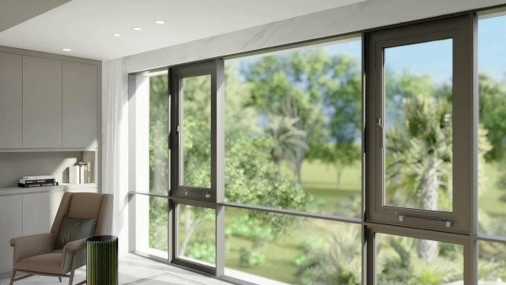 ưu điểm cửa nhôm kính