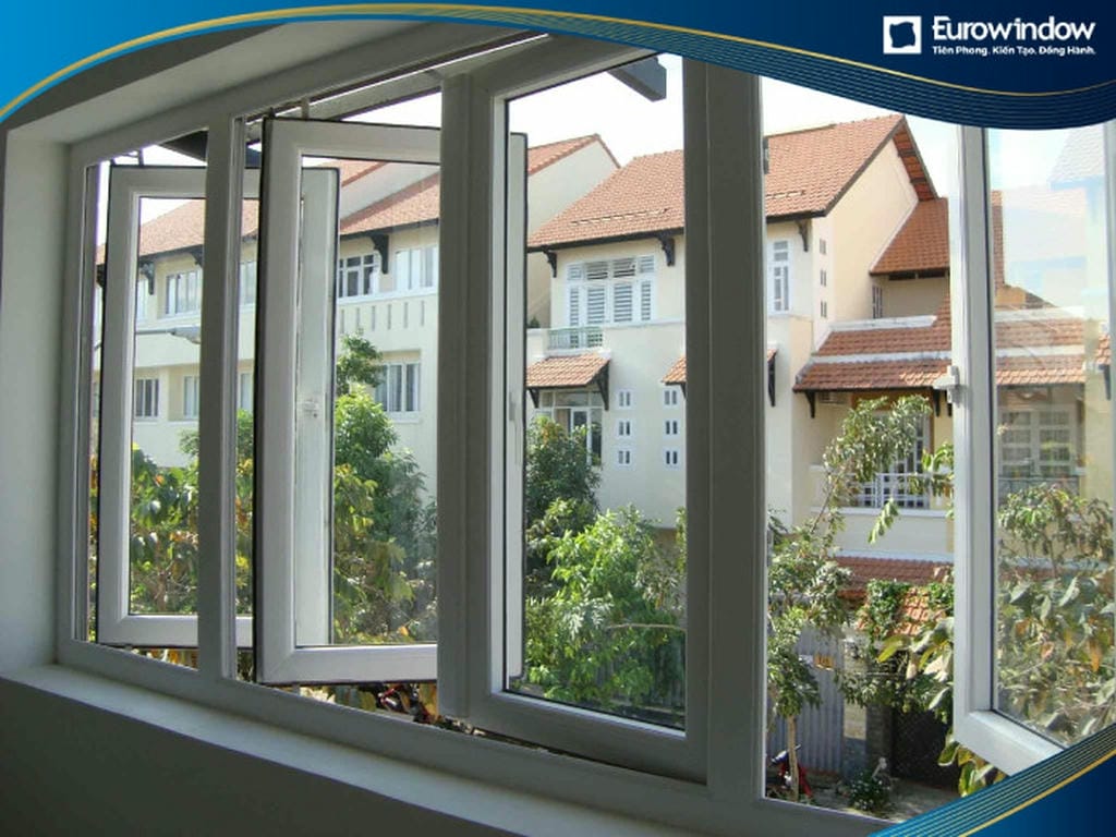 các mẫu cửa nhôm 4 cánh