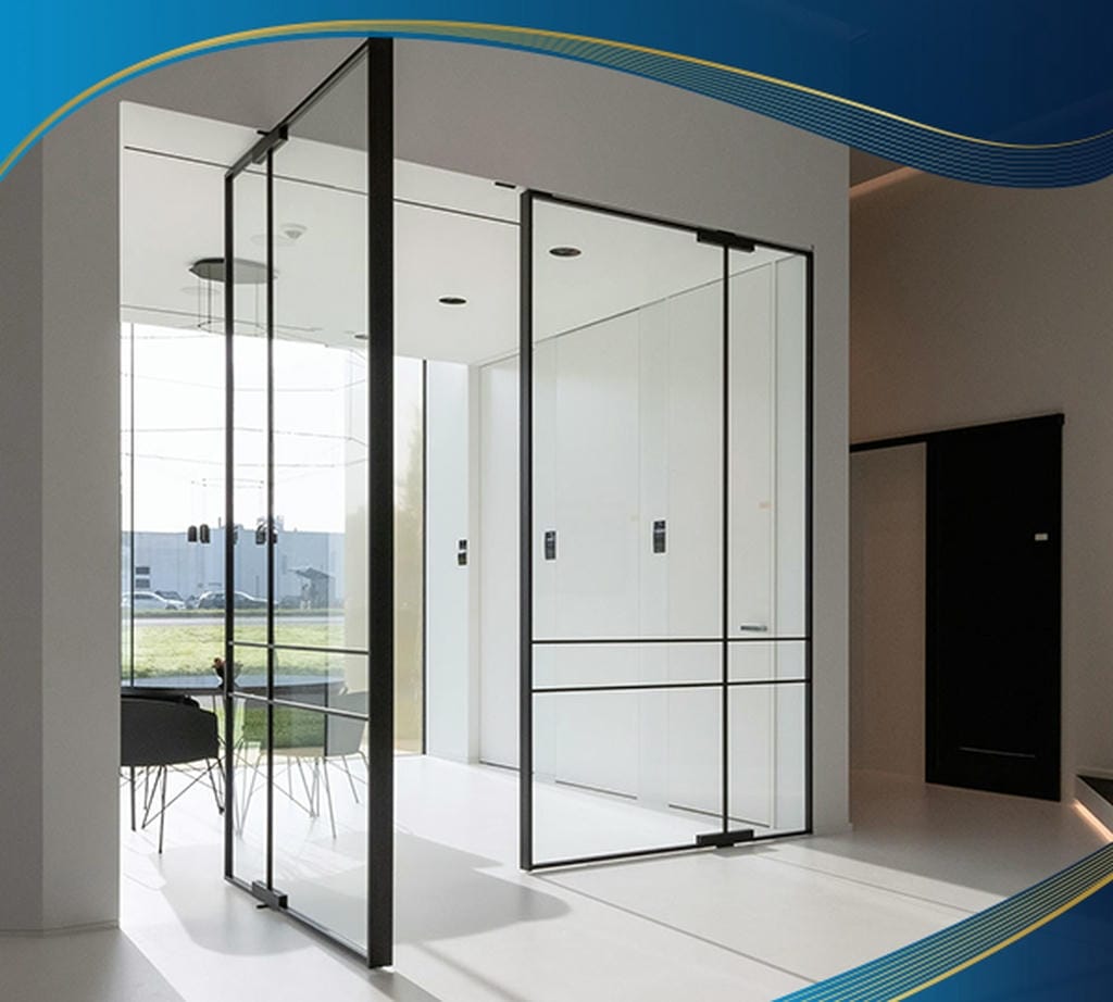 cửa nhôm mở 2 chiều