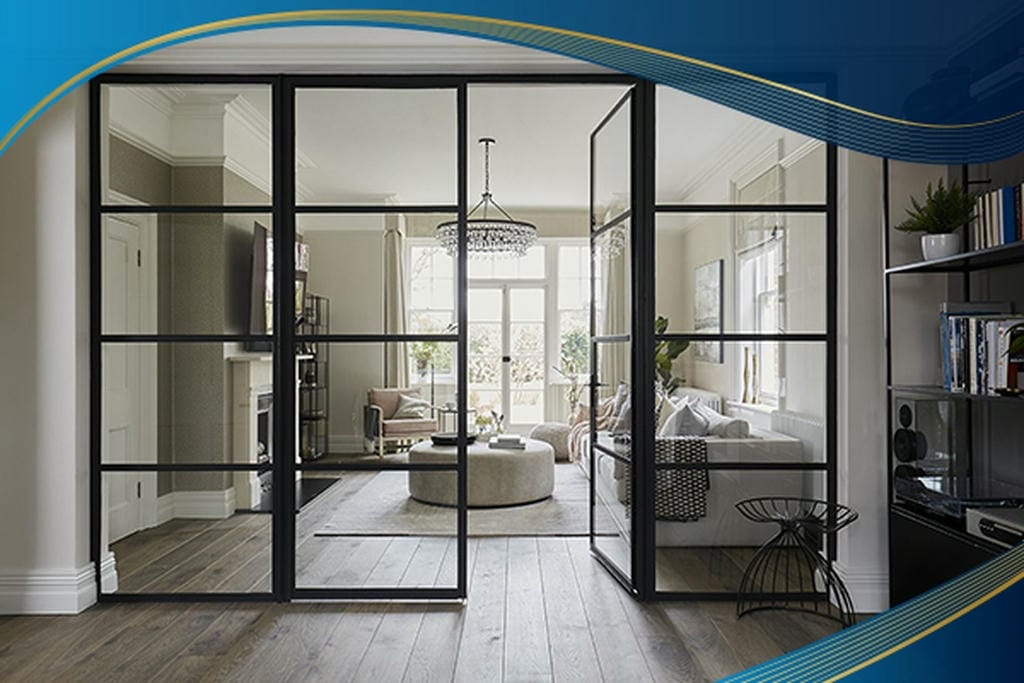 mẫu cửa nhôm 2 chiều đẹp