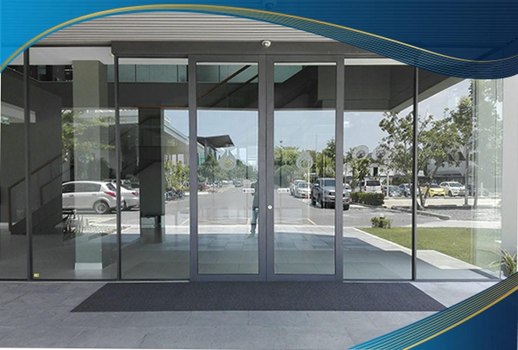 cửa upvc màu xám