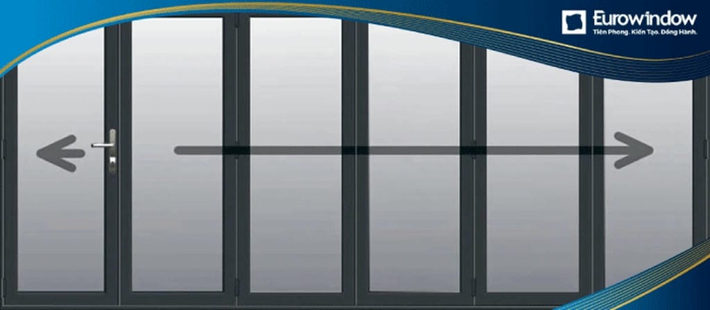 cửa nhôm 6 cánh